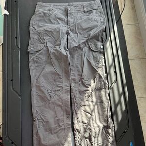 Women’s  Gray Cargo Pants